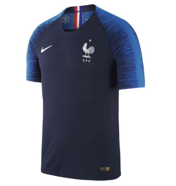 Camiseta Selección Francia 2018 - 1 Estrella Versión Jugador