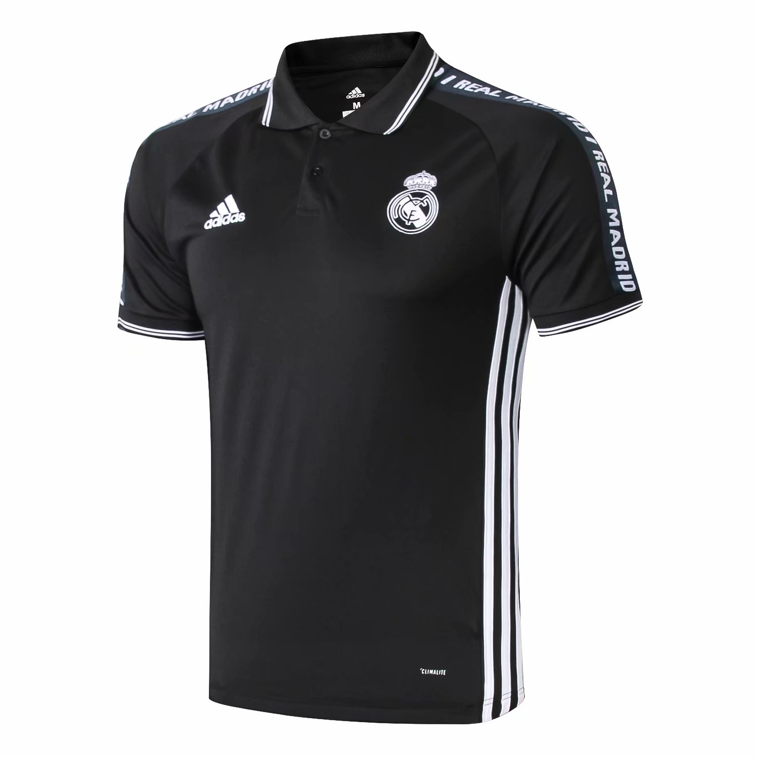 Polo Real Madrid 2019-2020 Negro - Ponte La Camiseta