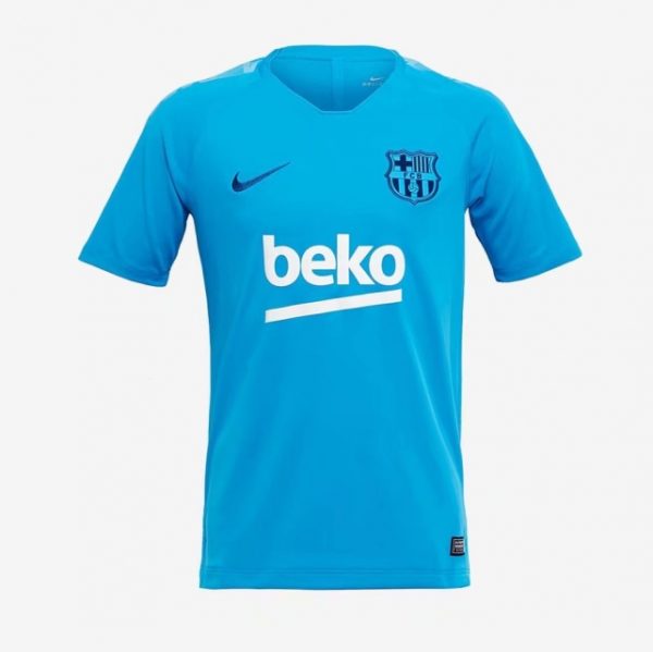 Camiseta Entrenamiento Barcelona 2019-2020 Celeste