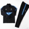 Buzo Cierre Completo Jordan PSG Paris Saint Germain 2020-2021 Negro y Celeste - Image 5