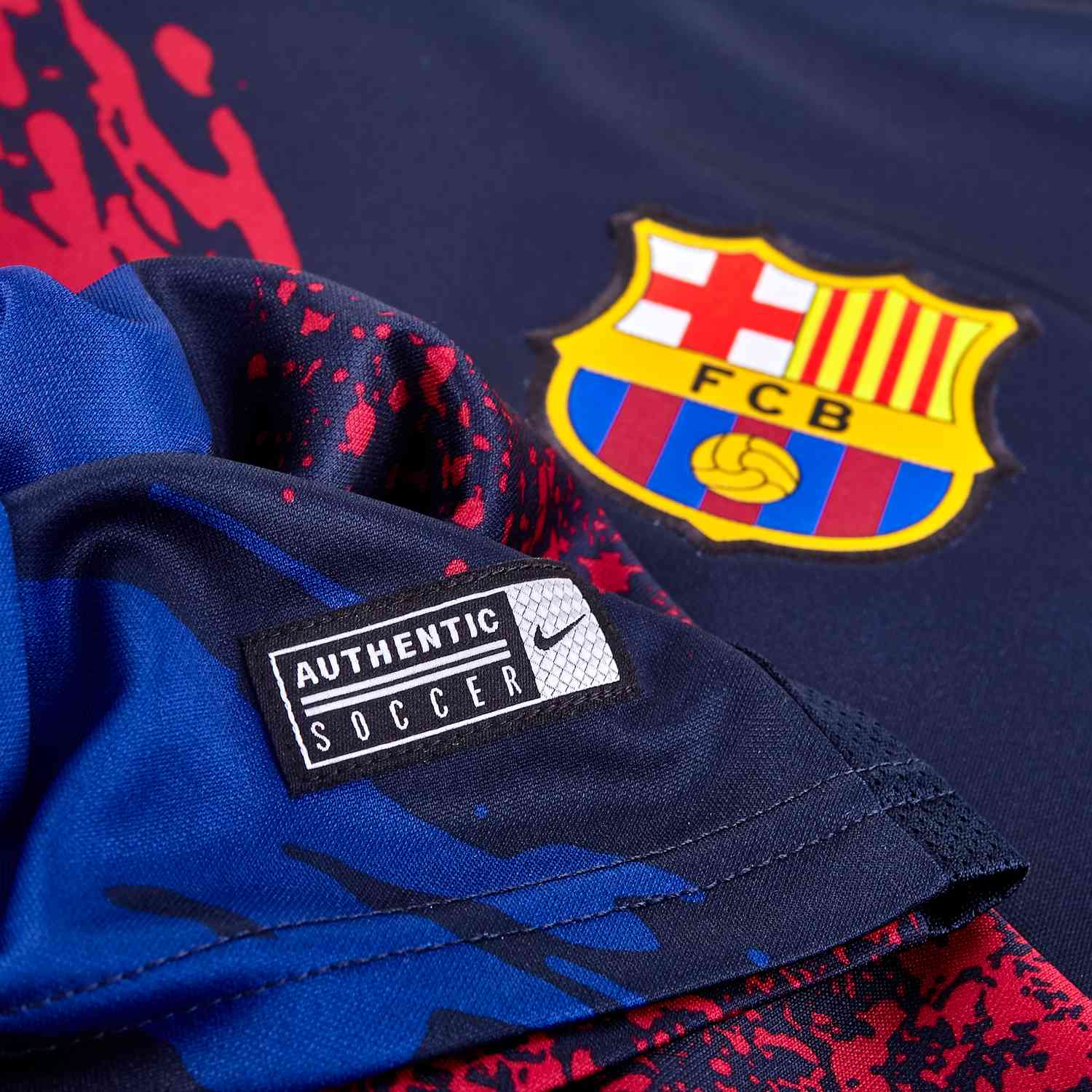 Camiseta Entrenamiento Barcelona 2019-2020 Azul Oscuro - Image 3