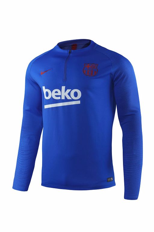 Buzo Entrenamiento Barcelona 2019 2020 Azul y Negro Ponte La