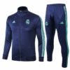 Buzo Cierre Completo Real Madrid 2019-2020 Azul y Verde
