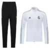 Buzo Cierre Completo Real Madrid 2020-2021 Blanco y Negro