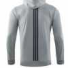 Buzo Cierre Completo Capucha Real Madrid 2019-2020 Gris - Image 4