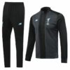 Buzo Cierre Completo Liverpool 2019-2020 Gris y Negro