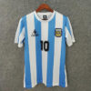 MARADONA Camiseta Retro Selección Argentina 1986 Versión Aficionado - Image 2