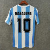 MARADONA Camiseta Retro Selección Argentina 1986 Versión Aficionado - Image 3