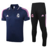 Buzo de Entrenamiento con Polo Real Madrid 2020-2021 Azul y Rosa