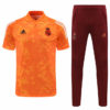 Buzo de Entrenamiento con Polo Real Madrid 2020-2021 Naranja