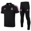 Buzo de Entrenamiento con Polo Real Madrid 2020-2021 Negro y Rosa