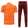 Buzo de Entrenamiento con Polo Real Madrid 2020-2021 Naranja - Image 2