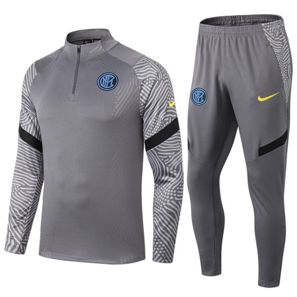 Buzo Entrenamiento Inter Milan 2020-2021 Gris