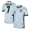 CRISTIANO RONALDO Camiseta Selección Portugal Visitante 2024-2025 Versión Aficionado