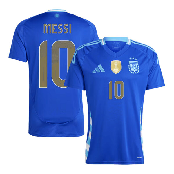 MESSI Camiseta Selección Argentina Visitante 2024-2025 Versión Aficionado