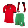 CRISTIANO RONALDO Uniforme Selección Portugal Local 2024-2025 Versión Aficionado - Image 2