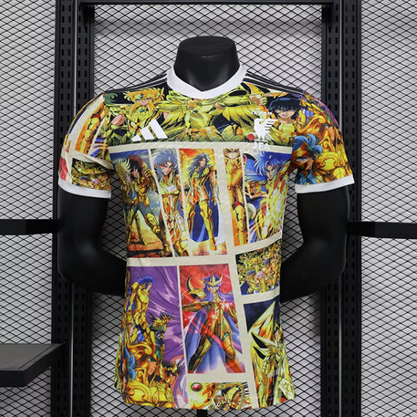 Camiseta Japón 2024-2025 Edición Caballeros del Zodiaco (Saint Seiya) - Versión Jugador