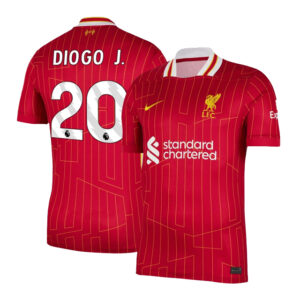 DIOGO JOTA #20 Camiseta Liverpool Local 2024-2025 Versión Aficionado