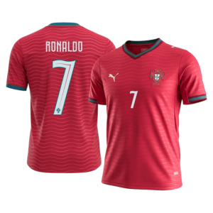 CRISTIANO RONALDO Camiseta Selección Portugal Local Mundial 2026 Versión Aficionado