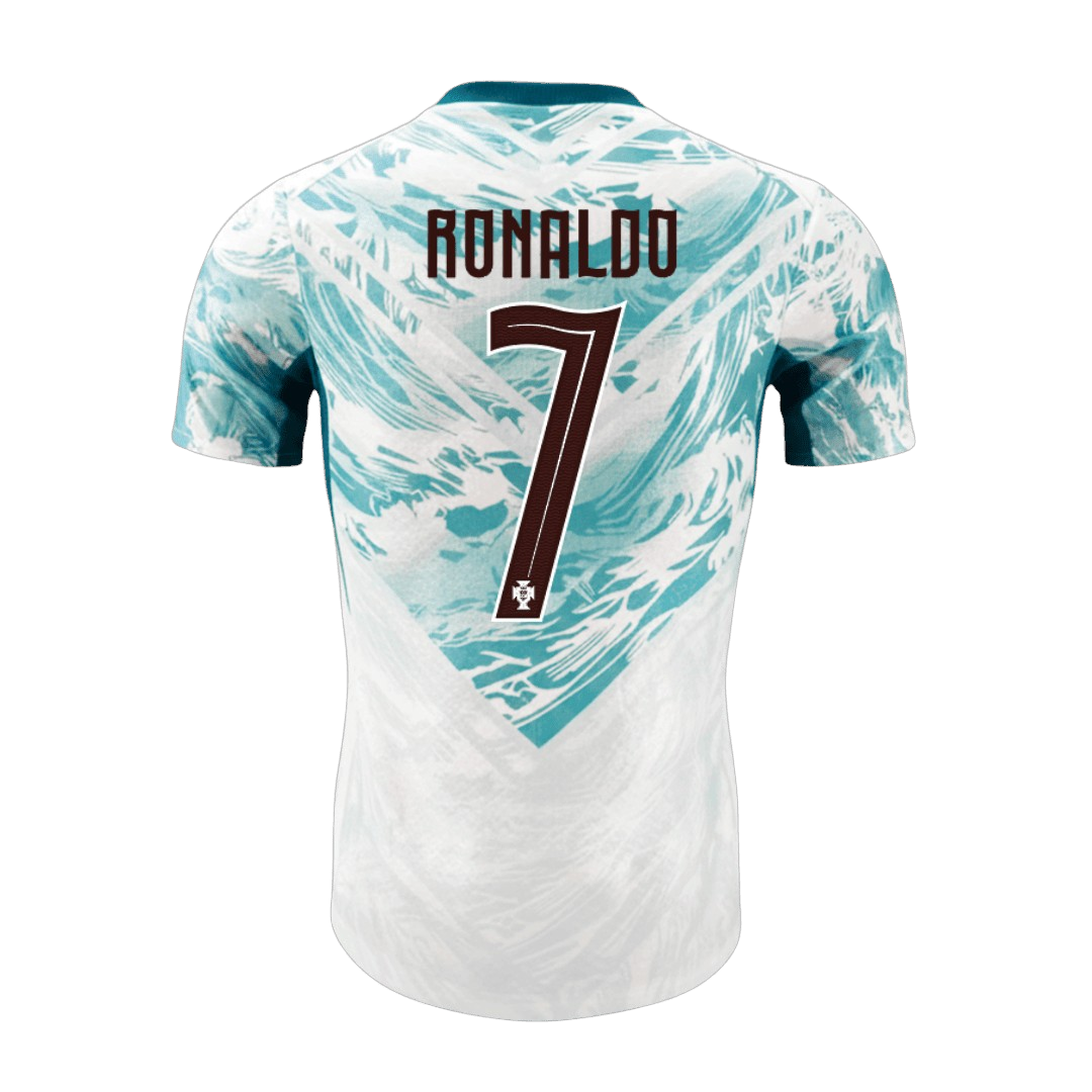 CRISTIANO RONALDO Camiseta Selección Portugal Visitante Mundial 2026 Versión Jugador