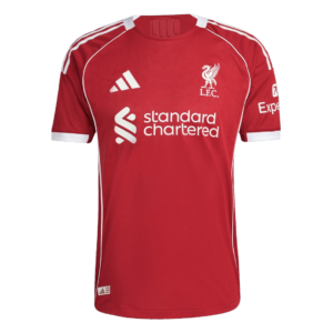 Camiseta Liverpool Local 2025-2026 Versión Jugador