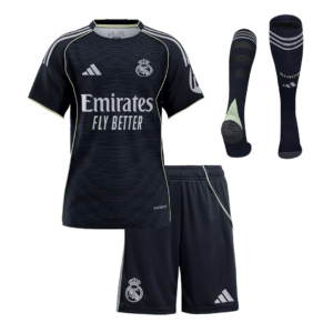 Uniforme Niños Real Madrid Visitante 2025-2026