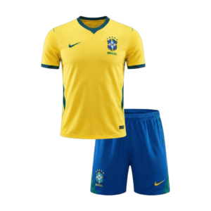 Uniforme Niños Selección Brasil Local Mundial 2026