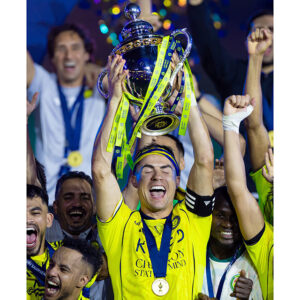 CRISTIANO RONALDO Camiseta Al Nassr Campeón Saudi Pro League 2025-2026 Versión Jugador