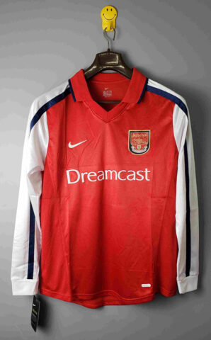 Arsenal 2000-2001 Local Manga larga