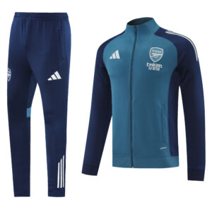 Buzo Cierre Completo Arsenal 2025-2026 Azul y Gris