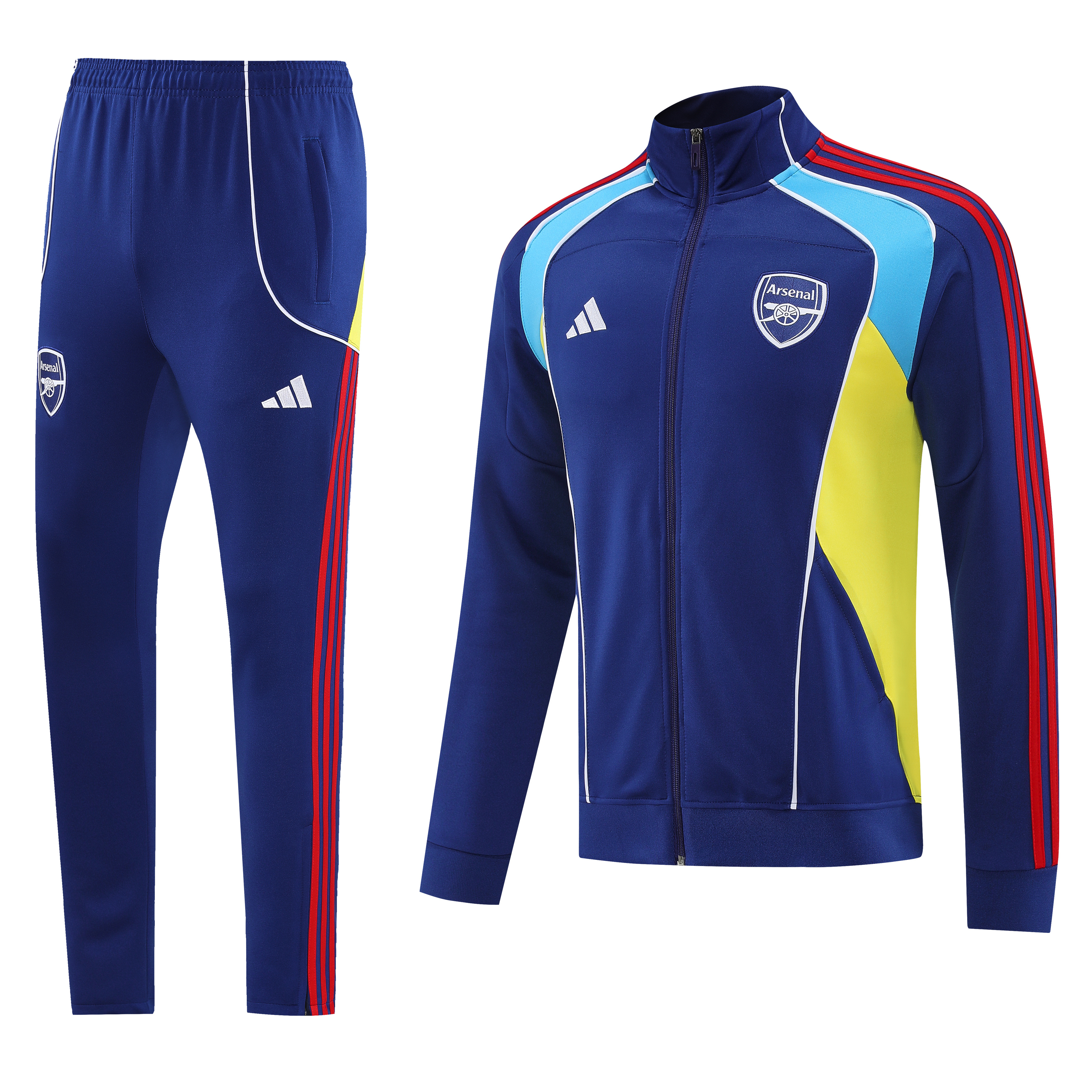 Buzo Cierre Completo Arsenal 2025-2026 Azul
