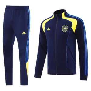 Buzo Cierre Completo Boca Juniors 2026 Azul y Amarillo