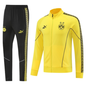 Buzo Cierre Completo Borussia Dortmund 2025-2026 Amarillo y Negro