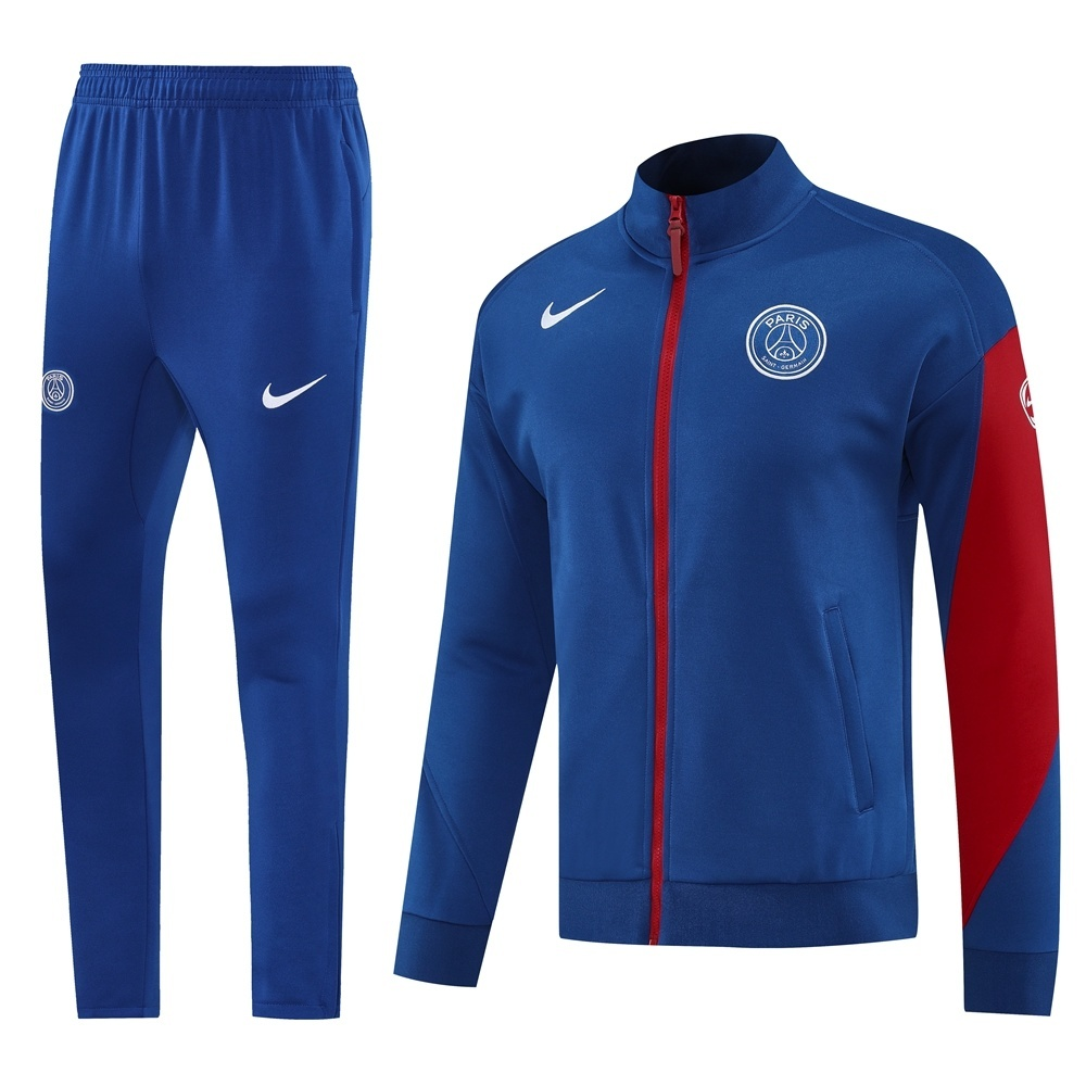 Buzo Cierre Completo PSG Paris Saint Germain 2025-2026 Azul y Rojo