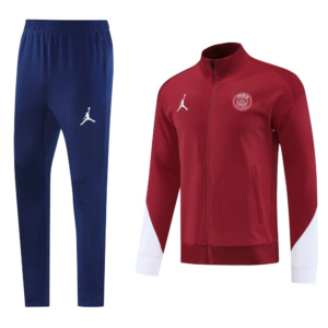 Buzo Cierre Completo PSG Paris Saint Germain 2025-2026 Rojo y Azul