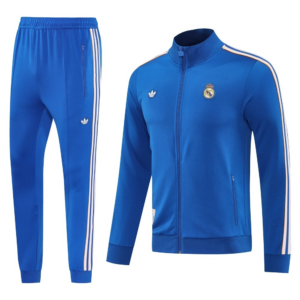 Buzo Cierre Completo Real Madrid 2025-2026 Azul Claro