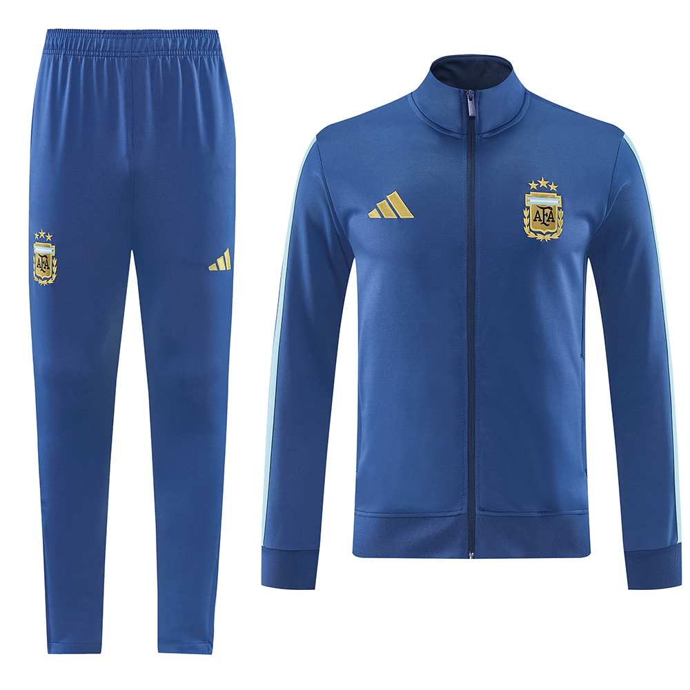 Buzo Cierre Completo Selección Argentina 2026-2027 Azul Claro - Image 2