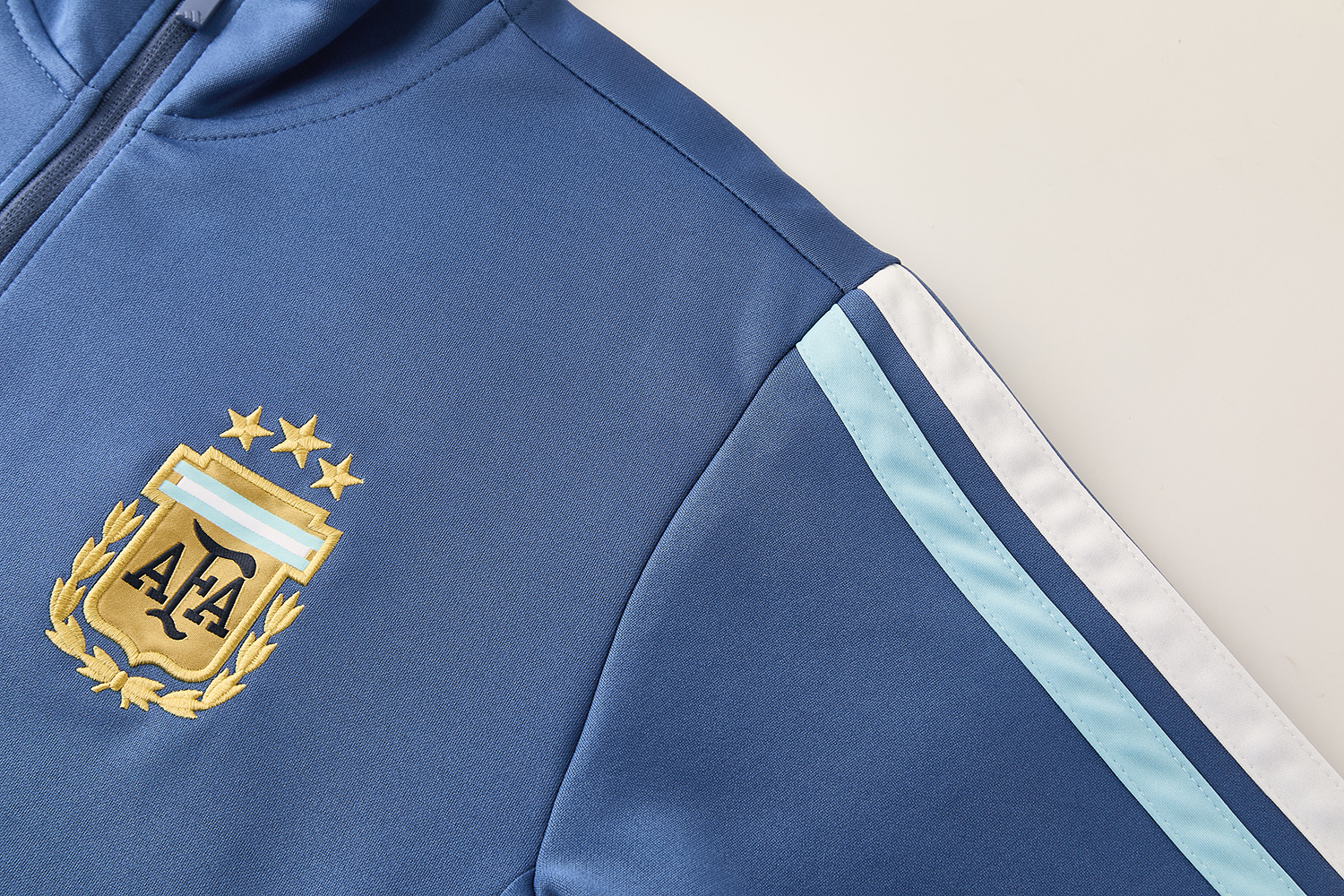 Buzo Cierre Completo Selección Argentina 2026-2027 Azul Claro - Image 5
